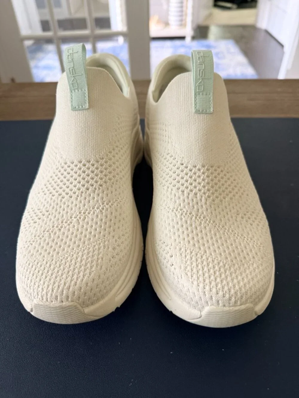 New Dansko Pep Knit Slip-On Shoe in White Size 40 (US 9.5-10) Without Box
